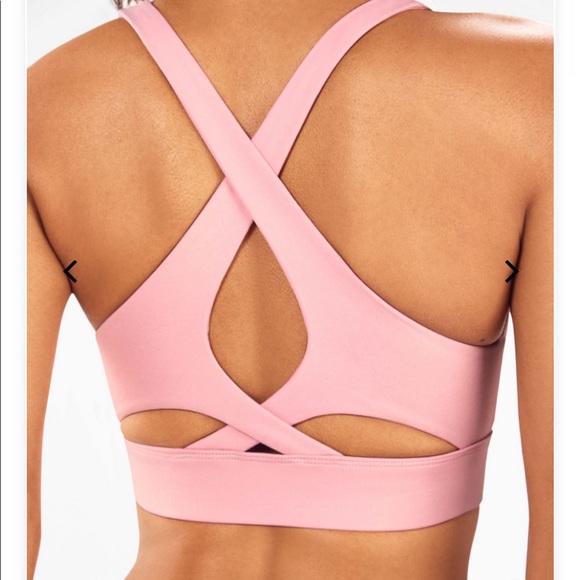 Pink sports bra high support Fabletics - Picture 2 of 6